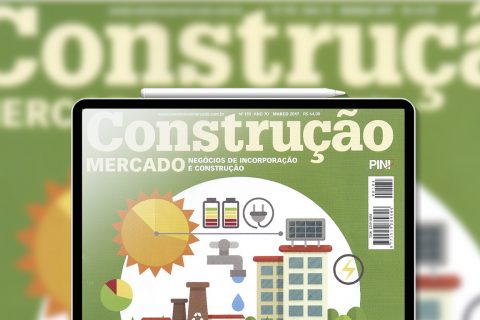 capa da revista construção