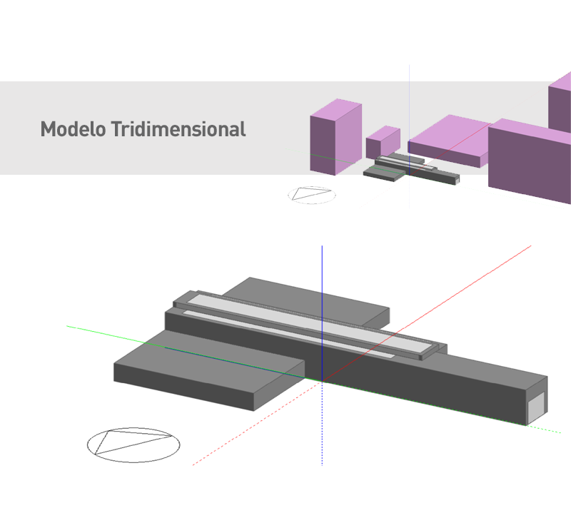 Modelo Tridimensional do Abuhab Boulevard - Análise de Desempenho Térmico