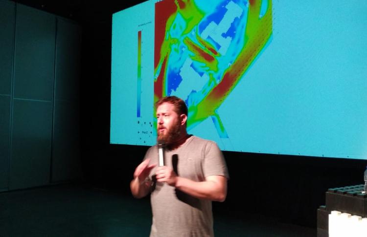 Marcelo Nudel, em palestra no Pixel Show